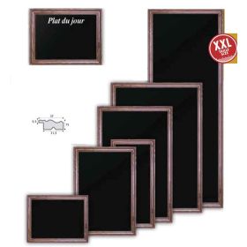 05528 Ardoise noire murale 50x140 cm new authentique