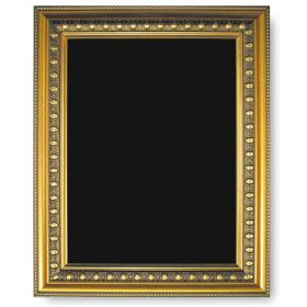 C-6100 Ardoise murale Barocco encadrement doré 42.5 x 53 cm