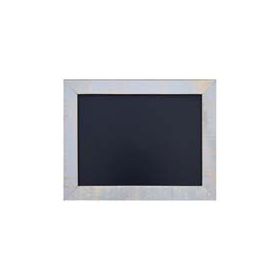C-6047 Tableau noir format paysage 47x67 cm cadre bois cesure gris