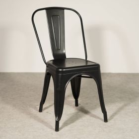 CMI-221-N Chaise empilable couleur noir