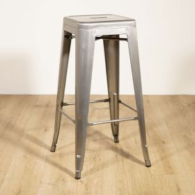 CMI-253-BT Tabouret haut empilable couleur brut