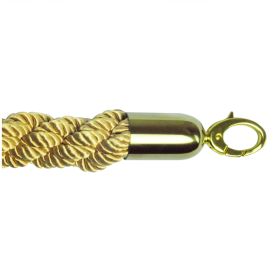 CPT-DM Corde en tressage miel pour potelet laiton 1.50 cm