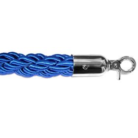 CPT-IB Corde en tressage bleu pour potelet inox 1.50 m