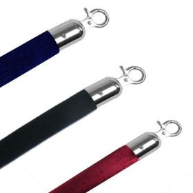 CPV-I Corde en velour pour potelet inox