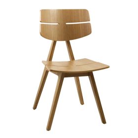 CZX-16 Chaise design en bois chene couleur naturel
