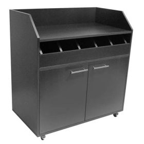 DVE-43412-N Desserte vaisselier noir