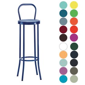 CIS-7103 Chaise haute de bar métal couleur au choix