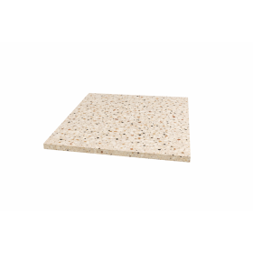 LYC-TZ-60 PLAT. STRAT.60X60CM COULEUR TERRAZZO CHANT 26mm