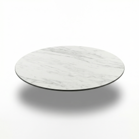 LCT-8517-R60-PLAT COMPACT BLANC MARBRE AV INSERTS