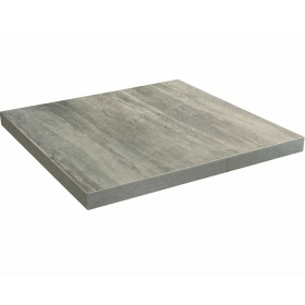 LYC-1331-110X60 Plateau stratifie HPL 110x60 cm chant 40mm couleur beton gris clair