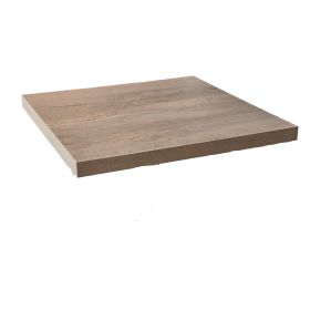 LYC-36409-120X70 Plateau stratifie HPL 120X70 cm chant 40mm couleur chene bois