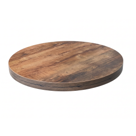 LYR-9087-60 PLAT STRAT D60CM CHENE VIEILLI FONCE CHT PVC 40MM