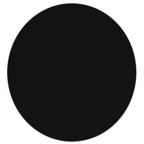 LYR-0909-60 Plateau bois stratifié diam 60 cm couleur noir uni épaisseur 26 mm