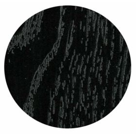 LYR-3046-90 Plateau bois stratifié diam 90 cm couleur noir motif bois épaisseur 26 mm