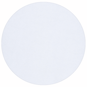 LYR-8949-60 Plateau bois stratifié rond 60 cm couleur blanc épaisseur 26 mm