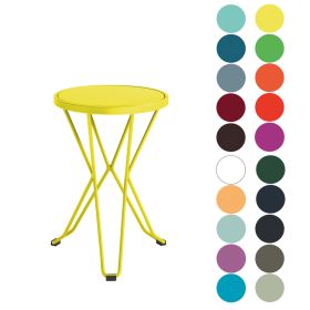 CIS-8050 Tabouret en acier galvanisé couleur au choix