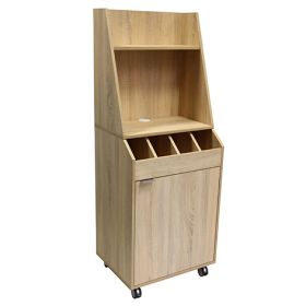 DVE-49400-CHOA Desserte vaisselier haut Chêne chianti