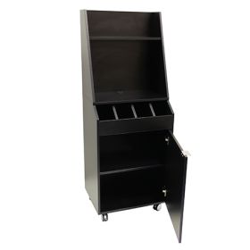 DVE-49400-N Desserte vaisselier haut noir