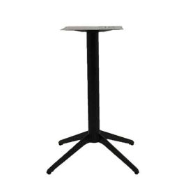 PZN-47 Pied de table design hauteur 72cm en acier noir 4 branches haut