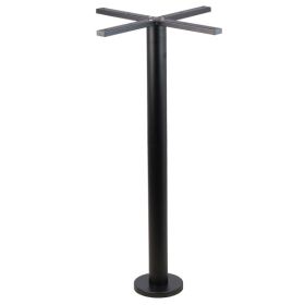 PZN-EL200 Piètement de table mange debout à fixer au sol couleur noir