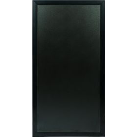 Ardoise noir cadre bois noir 119*67 cm