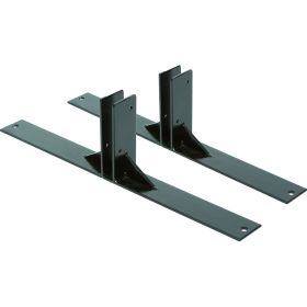 Paire de pieds pour Ardoise noir cadre 119*67 cm