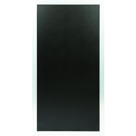Ardoise noir cadre bois argenté 119*67 cm