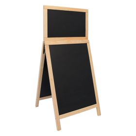 SSDTB120 Chevalet de trottoir en bois vernis hêtre laqué 55*120 cm