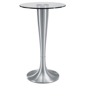 TBT-T01 Table haute en verre