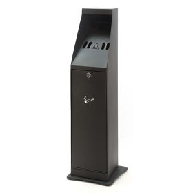 WVPVB043774 Cendrier Free Standing noir extérieur