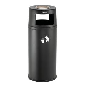 WBT860007 Poubelle-cendrier noir 52 L