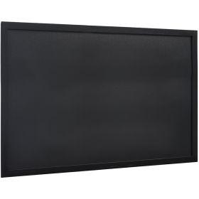 Ardoise noir cadre bois noir 1er prix 60*80 cm