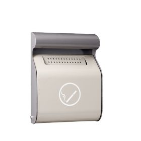 WMM103012 Cendrier mural exterieur gris clair/ gris fonce 3L