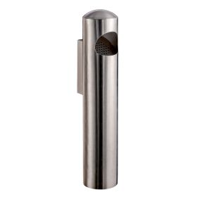 WMM108004 Cendrier mural exterieur inox brosse 5L