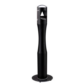 WMM108006 Cendrier sur pied forme couleur noir 4L