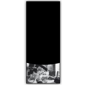 06105 Panneau noir motif Bistrot
