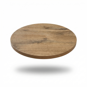 LYR-4340-120 PLATEAU STRAT HPL 120CM CHENE RUSTIQUE 40MM