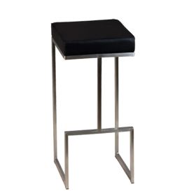 CSY-813 Tabouret de bar en inox brosse - couleur au choix