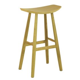 CZH-2680 Tabouret vintage en chene couleur naturel