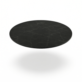 LCT-7377-R70 PLAT STRAT COMPACT DIAM 70CM NOIR MARBRE