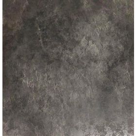 LYR-010A8-100 Plateau stratifie HPL rond 100 cm chant 40mm couleur beton anthracite