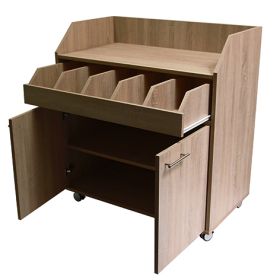 DVE-43412-CHOA Desserte vaisselier chêne chianti