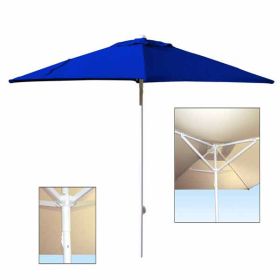 PAR-888-AD Parasol carre 2x2 m a rayures en acrylique Dralon 220 gr coloris au choix