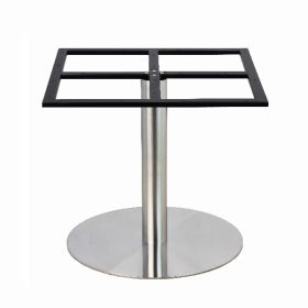PCH-18-72 Pied de table en inox brossé pour plateau rond de grande dimension
