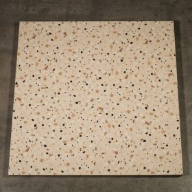 LYC-TZ-60  Plateau bois stratifié 60x60 cm couleur terrazzo