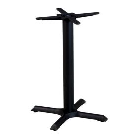 PZN-17-56 Pied de table en fonte noir 4 branches