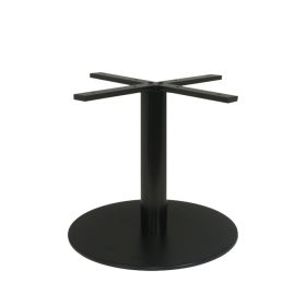PZN-20-H48-50 Pied de table basse en acier noir hauteur 48 cm