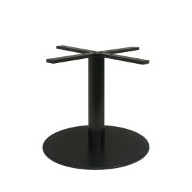 PZN-20-H48-43 Pied de table basse en acier noir hauteur 48 cm