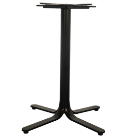 PZN-64 Pied design 4 branches couleur noir