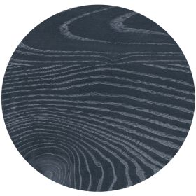 LSMR-0210-60 Plateau stratifié moulé black sea rond 60 cm